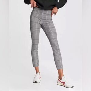 Rag & Bone Simone Pant - Black Check Slim Fit Size 4